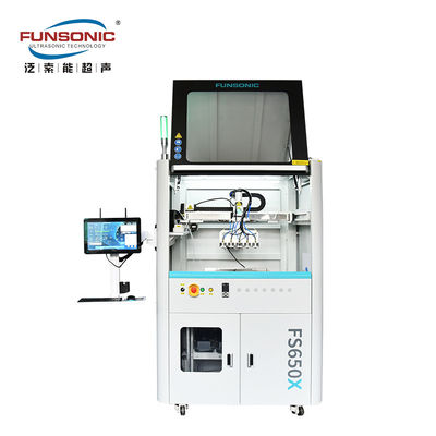 การเคลือบสเปรย์ด้วยความรุนแรง ultrasonic ด้วยคอนเวียร์สําหรับเซลล์ไฟฟ้าไฟฟ้าแผ่นบาง